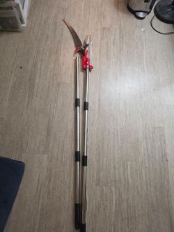 Extendable pole saw