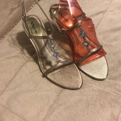 Nina Champagne Color Heels