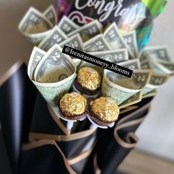 Congrats Grad Mini Money  Bouquet 