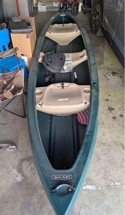 Lifetime Canoe 13’- Barely Used