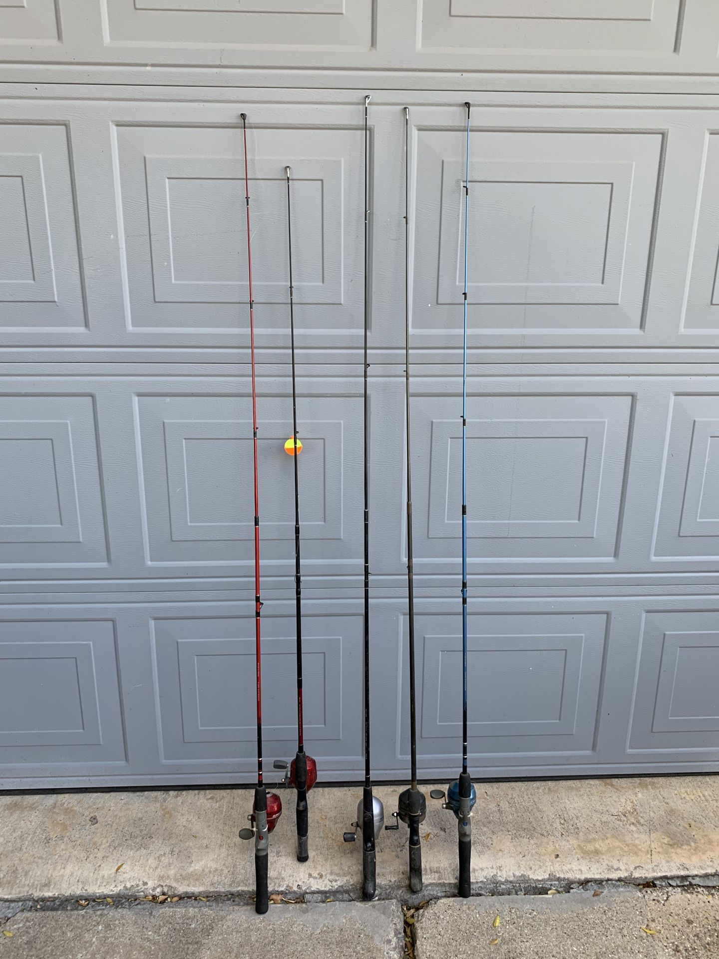 Rod and real combos fishing $17 each