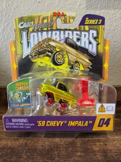 🔥 RARE CarTuned '59 Chevy Impala RED BOTTOM CHASE – Series 3 Lowriders – NEW