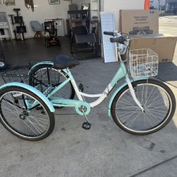 new viribus brand tricycle 26"