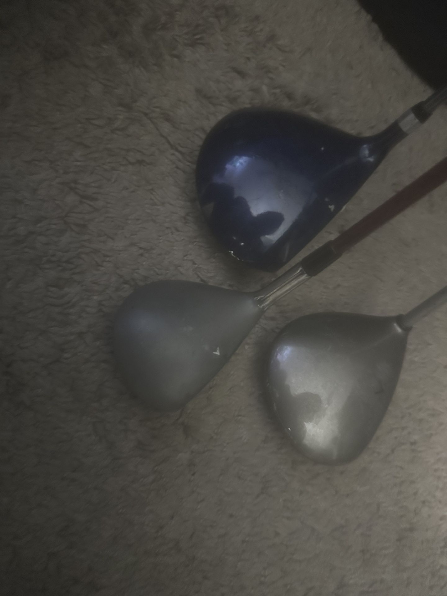 Set Of 3 Golf Clubs