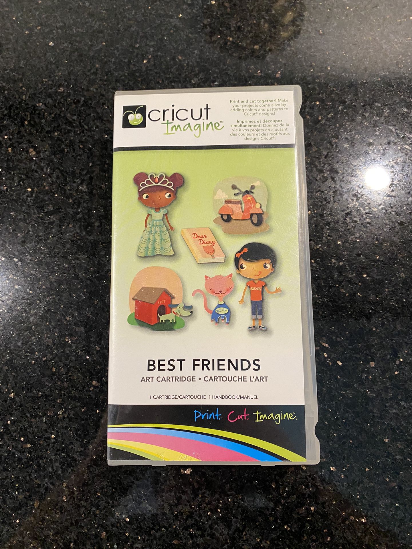 Cricut Imagine BEST FRIENDS Cartridge Complete