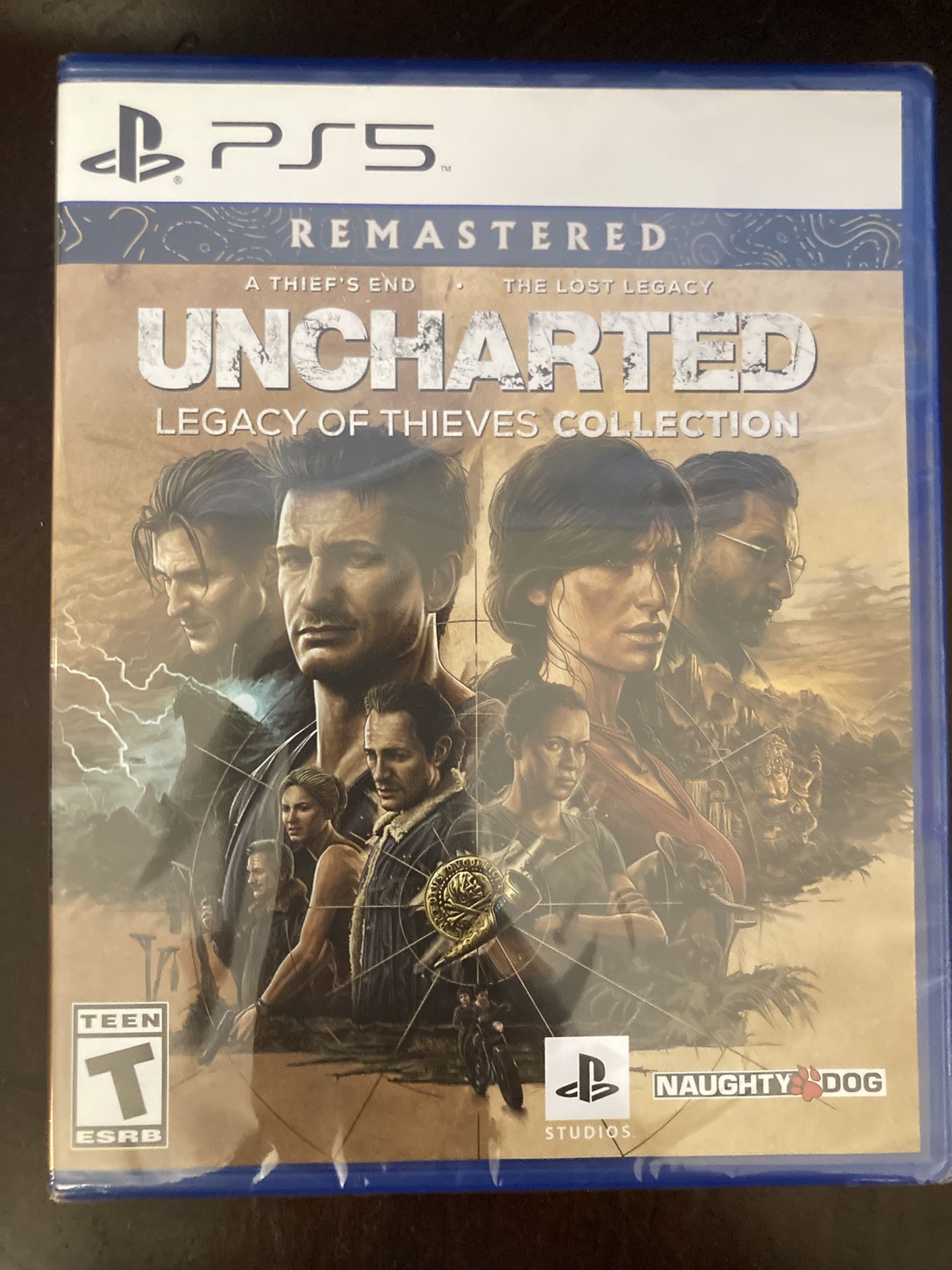 Uncharted Legacy of Thieves Collection 5 PS5 Action Adventure Game Remastered X