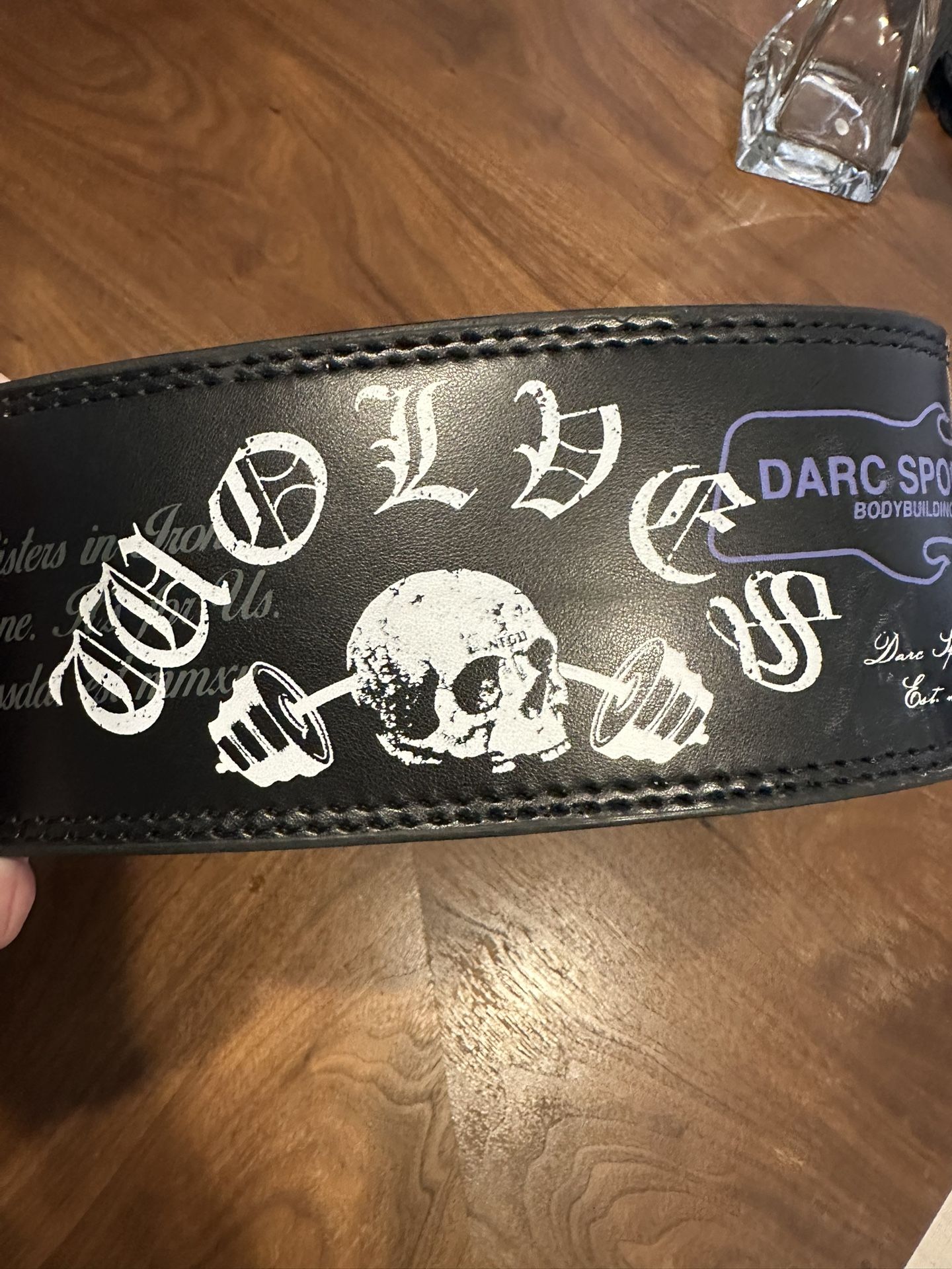 Darc Sport Weightlifting Belt Lever Wolves 