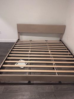 King size bed frame