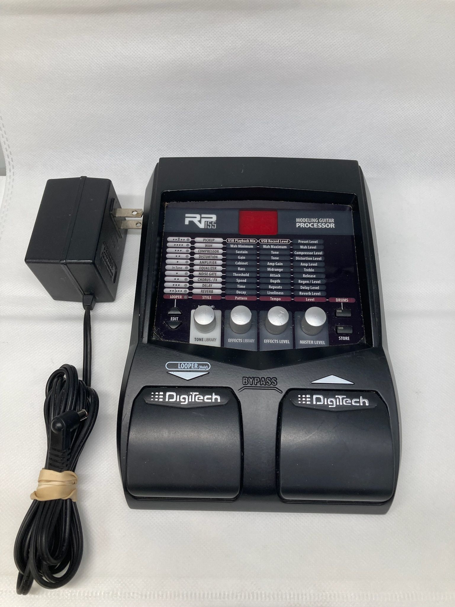 DIGITECH RP155V Multi-Effect Modeling Guitar Processor