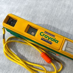 1997 Crayola Flash 110 Point And Shoot Camera With Lanyard [110mm] (Untested)
