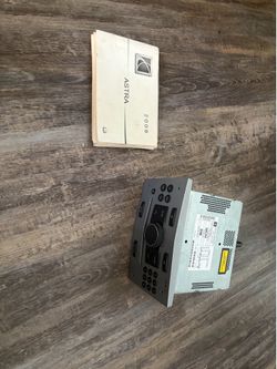 2008 Astra radio stereo and owners manual