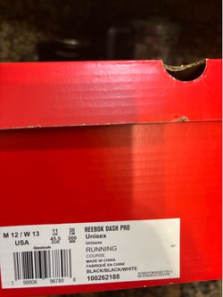 Black Reebok shoes