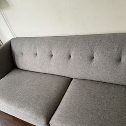 CB2 Gray Sofa