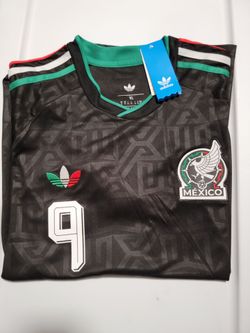 Mexico black jersey with #9 size small, xl, 2xl