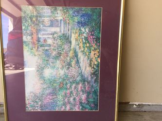 Framed painting (unknown artist)