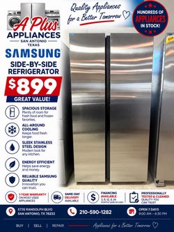Samsung Side By Side Refrigerator