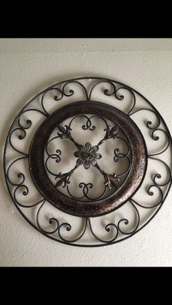 Wall decor - wrought iron
