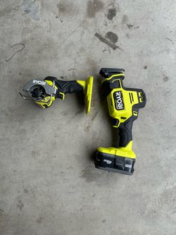 Ryobi 18V HP Hackzall & Cut off saw