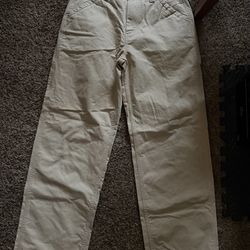 Vintage Baggy Khaki Cargo Pants