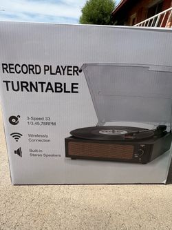 Record Player/Turntable