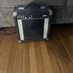 Electric Guitar And Amp