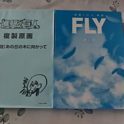 Attack On Titan Fly 10th Anniversary Art Book And Final Chapter Transcripts(Japanese) 