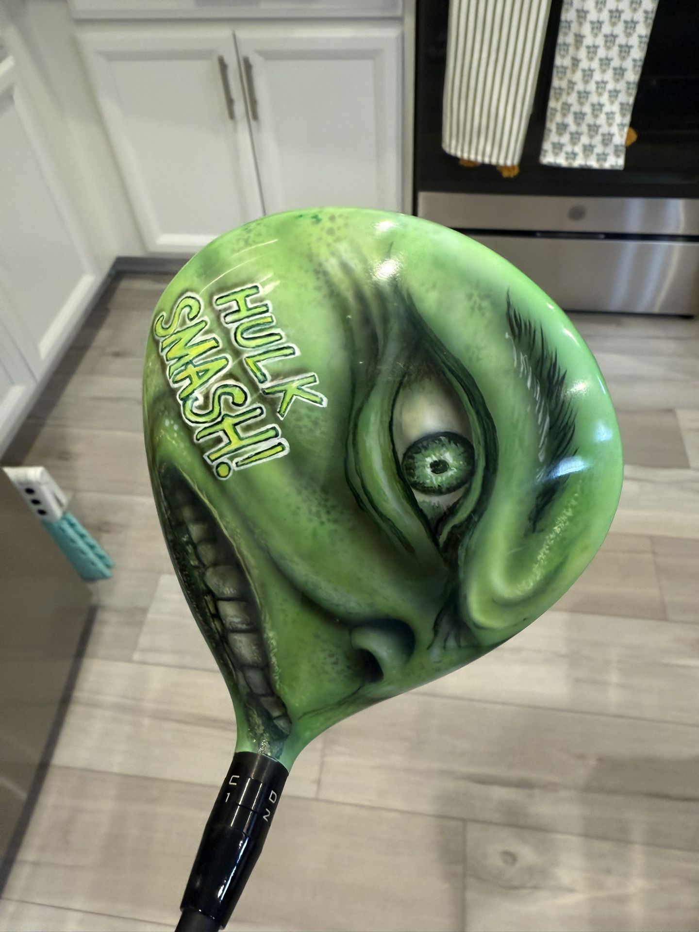 Brand New GT2 Driver – 10° Loft – Stiff Shaft – Hulk Smash Wrap – No Title – Original Headcover