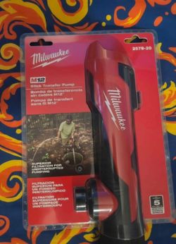 Milwaukee M12 stick transfer pump