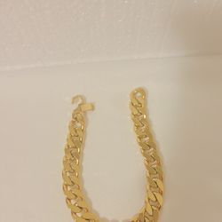 Men’s Gold Cuban Bracelet 