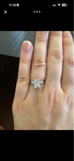 Art Deco White Gold Engagement Ring – Wilson Diamonds