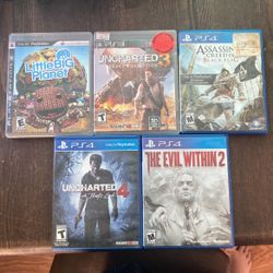PS3/ Ps4 Games Bundle