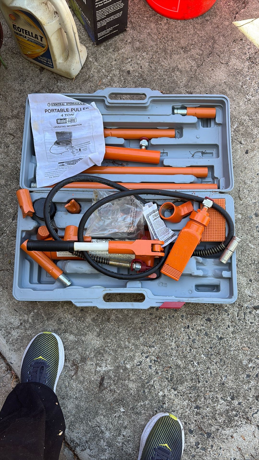 Portable Puller 4 Ton Kit