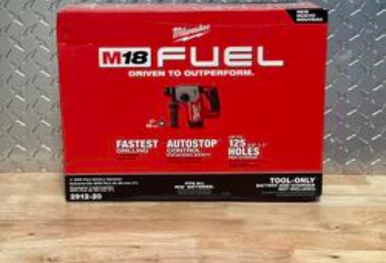 Milwaukee New 1” Rotary Hammer M18 Fuel
