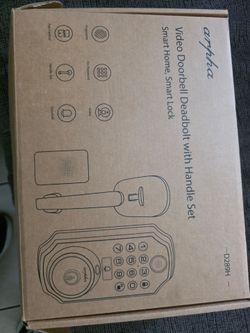 Arpha WiFi smart lock with camera