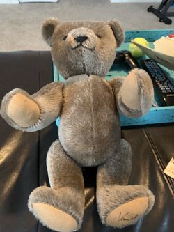 handmade limited edition bear althans west germany 1985