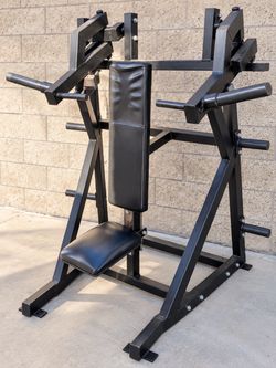 Hammer strength shoulder press style