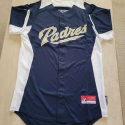 Brand New Majestic Padres Baseball Jersey $35