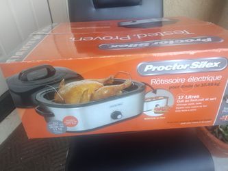 Betty Crocker Electric Roaster Oven ! Brand New Never Used Also Comes With  Racks And Brand New Electric Knife for Sale in Philadelphia, PA - OfferUp