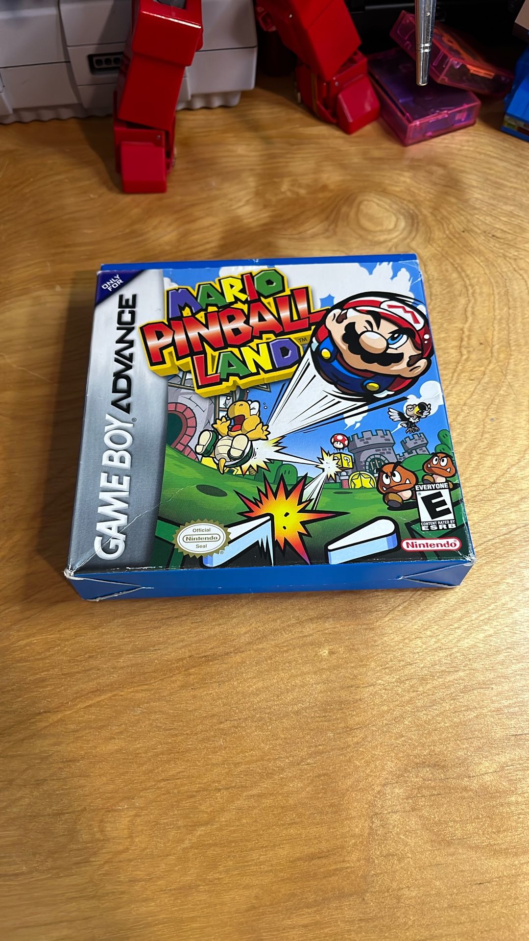 Gameboy Advance - Mario Pinball Land