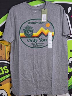 🐻 Goodfellow & Co Smokey Bear Graphic T-Shirt - Size Medium - NEW WITH TAGS 🐻