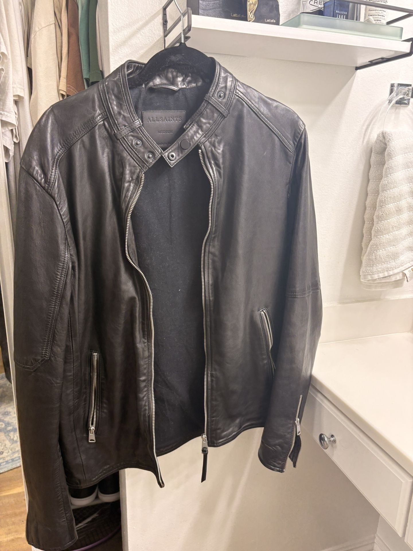 ALL SAINTS Cora Leather Jacket