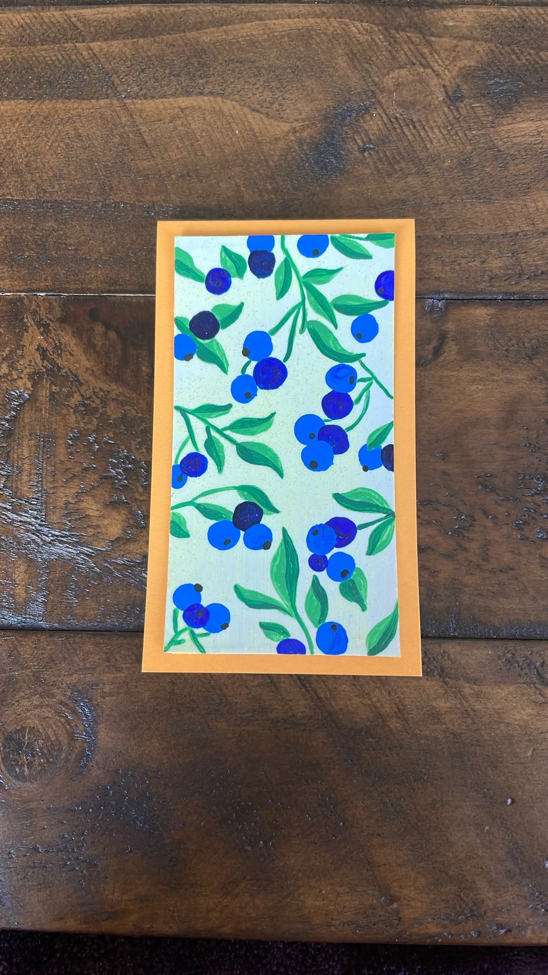 Hand Painted Card