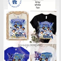 Custom Dodgers Gear