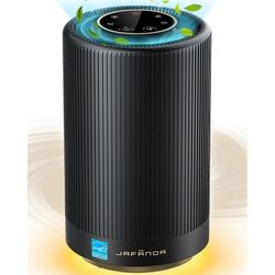 Jafanda Air Purifier Quiet JF100 H13 True HEPA Carbon Filters Home Bedroom Office 450 Sq.ft