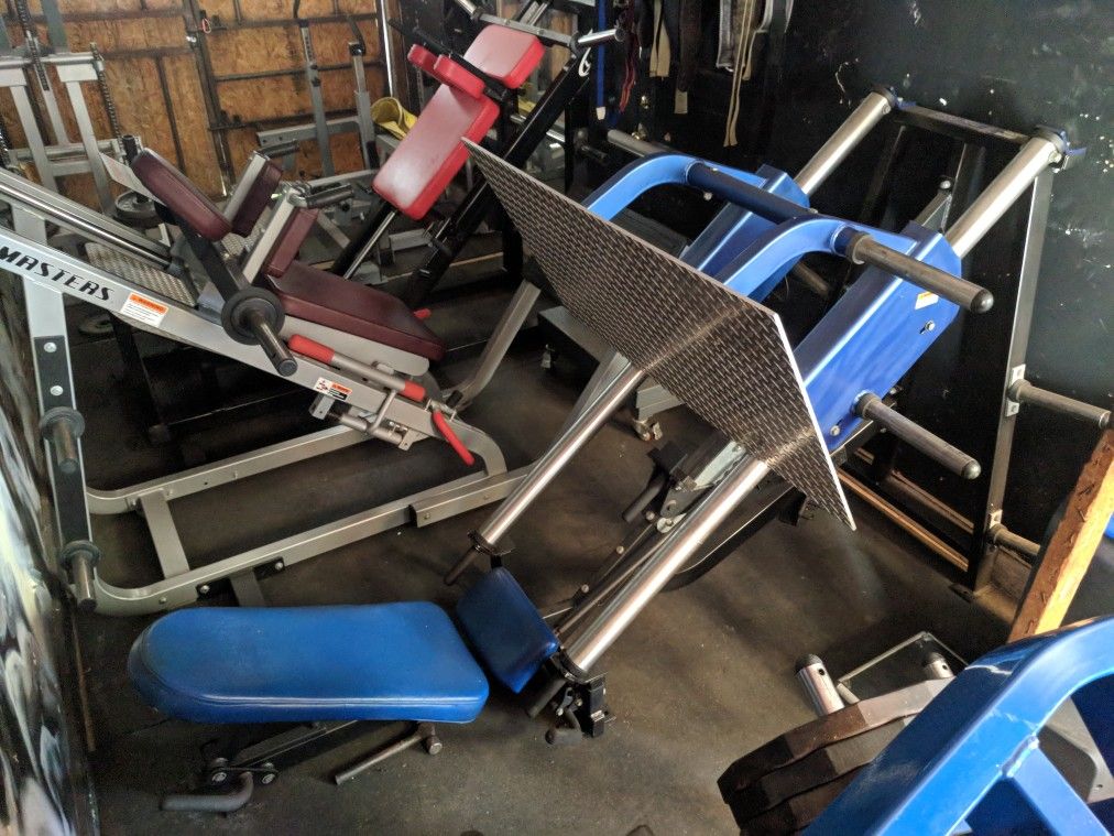 Hammer Strength Linear Leg press