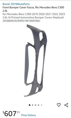 C300 front bumper