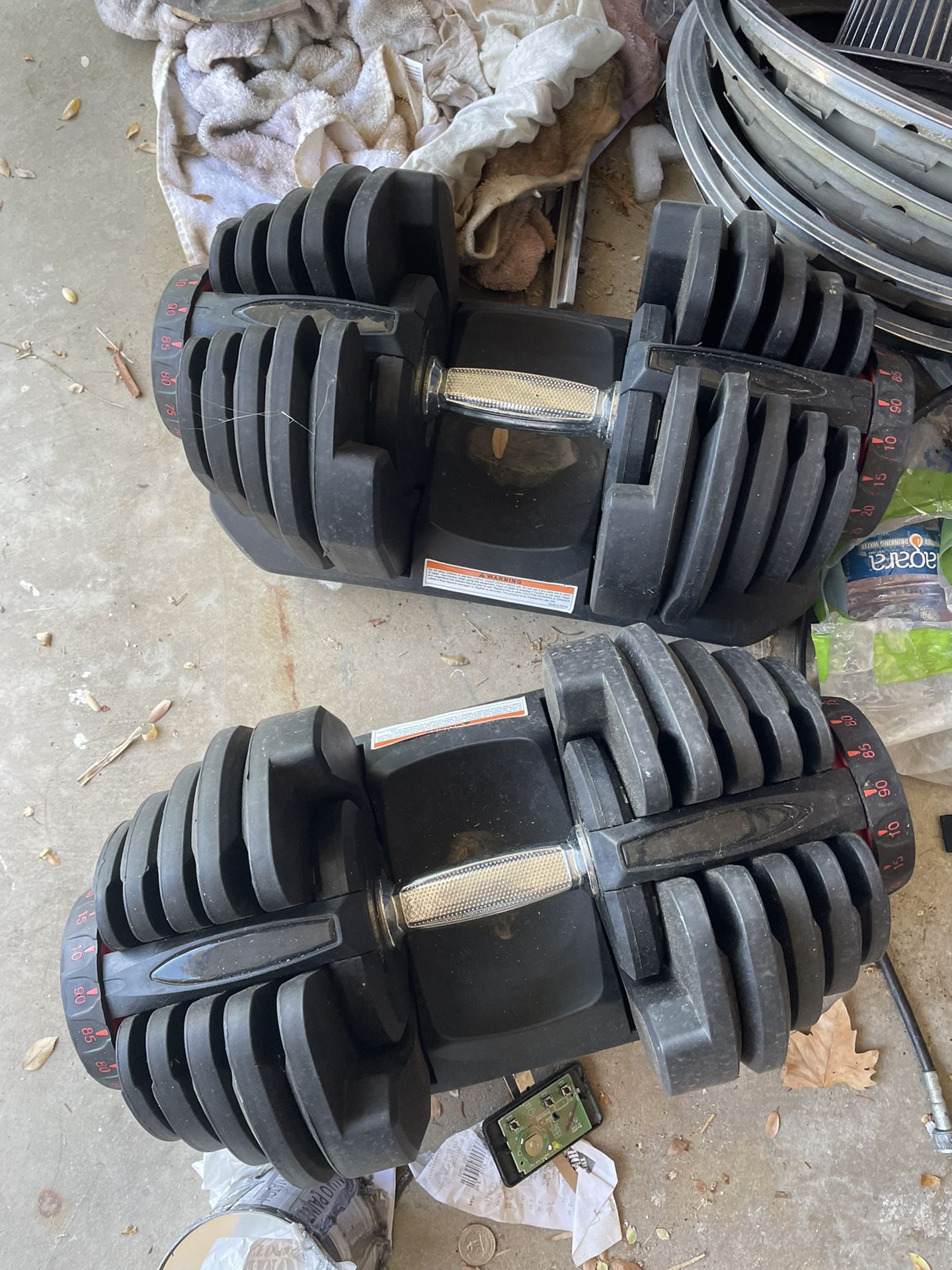Adjustable weights   Like new condition