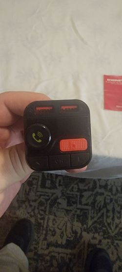 Monster Blutooth FM Transmitter  w/3.4A USB Charging
