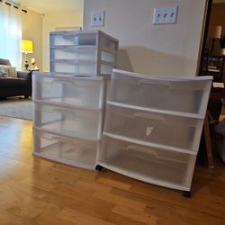 Plastic Drawer Storage