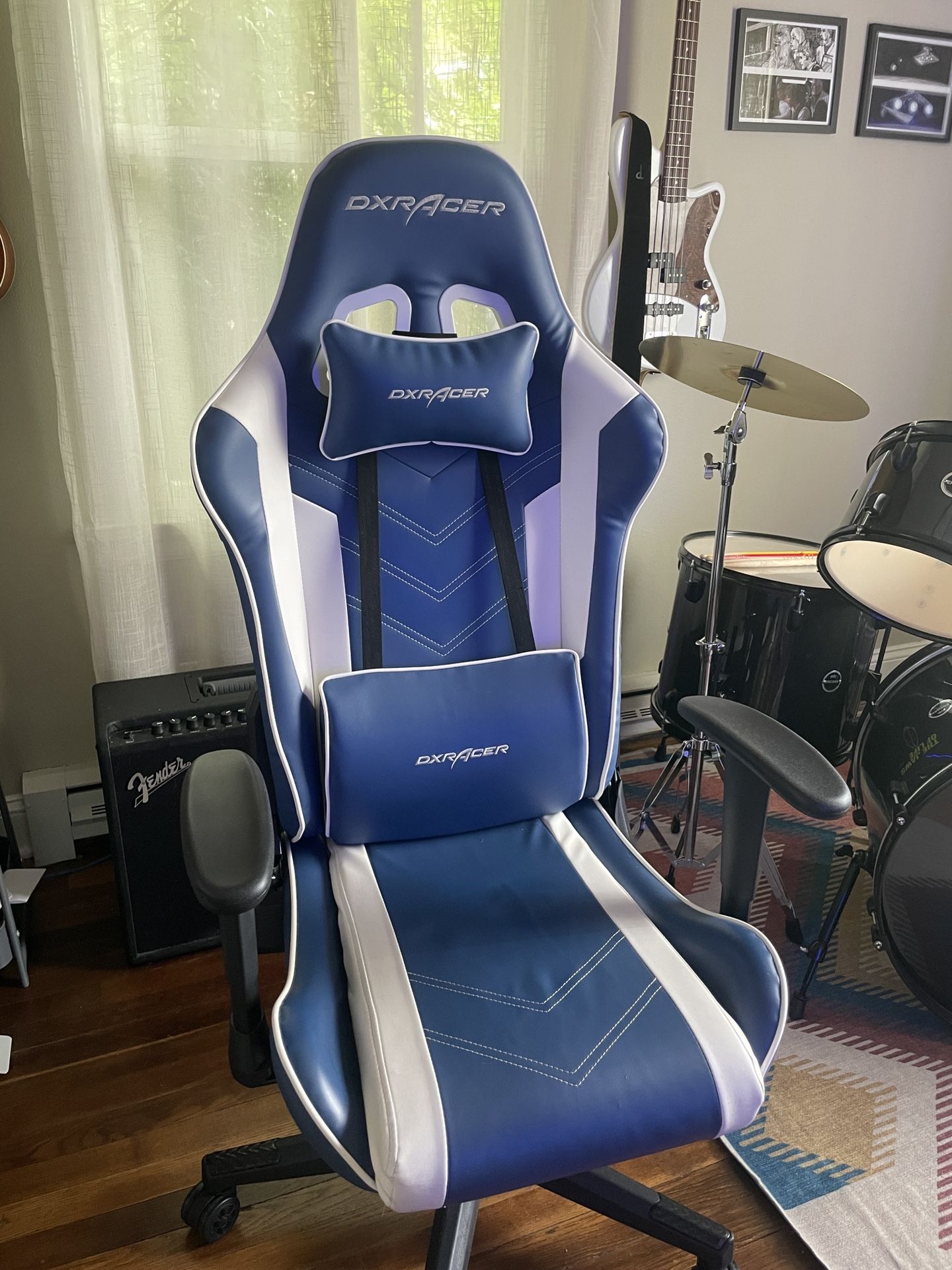 Blue DXRacer Gaming Office Chair